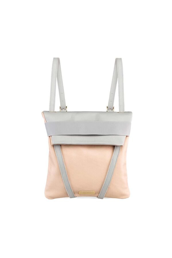 Backpack Grey and Blush